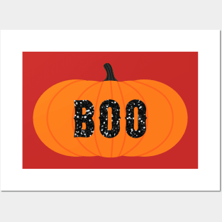 Pumpkin Boo Posters and Art